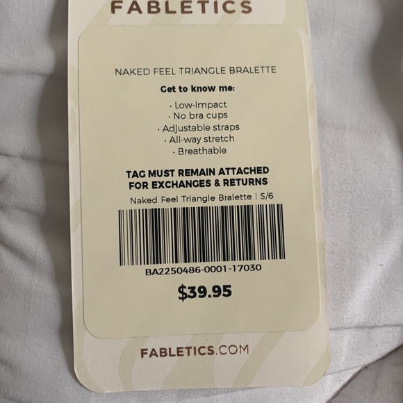 Naked Feel Fabletics Bralettes - Picture 5 of 6